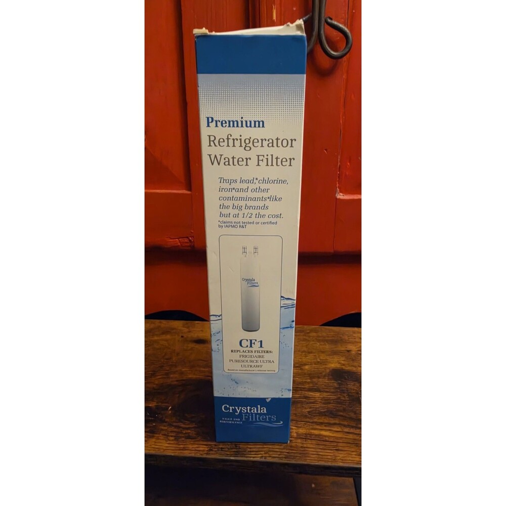 New Crystala Filters CF1 Refrigerator Water Filter Replaces Frigidaire ULTRAWF